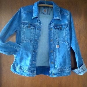Carhartt jean jacket size 4-6